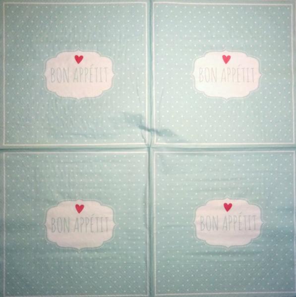 TX-106 Text - 3-lagig - Bon Appetit